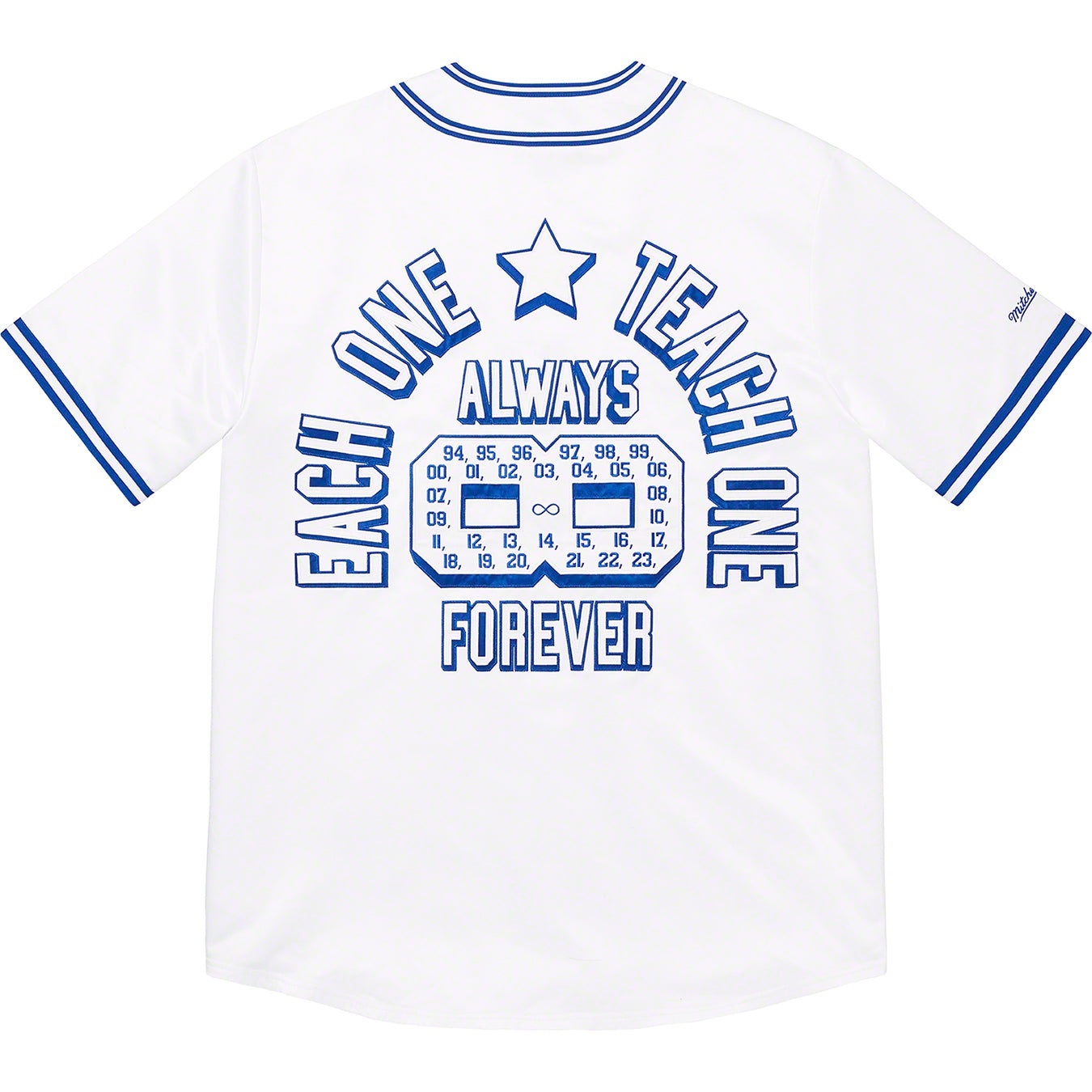 Supreme®/Mitchell & Ness® Satin Baseball Jersey view 10